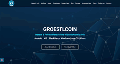 Desktop Screenshot of groestlcoin.com