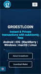 Mobile Screenshot of groestlcoin.com